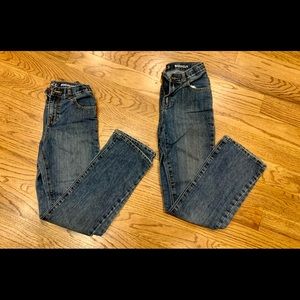 2 pair of Boys jeans from The Children's Place.